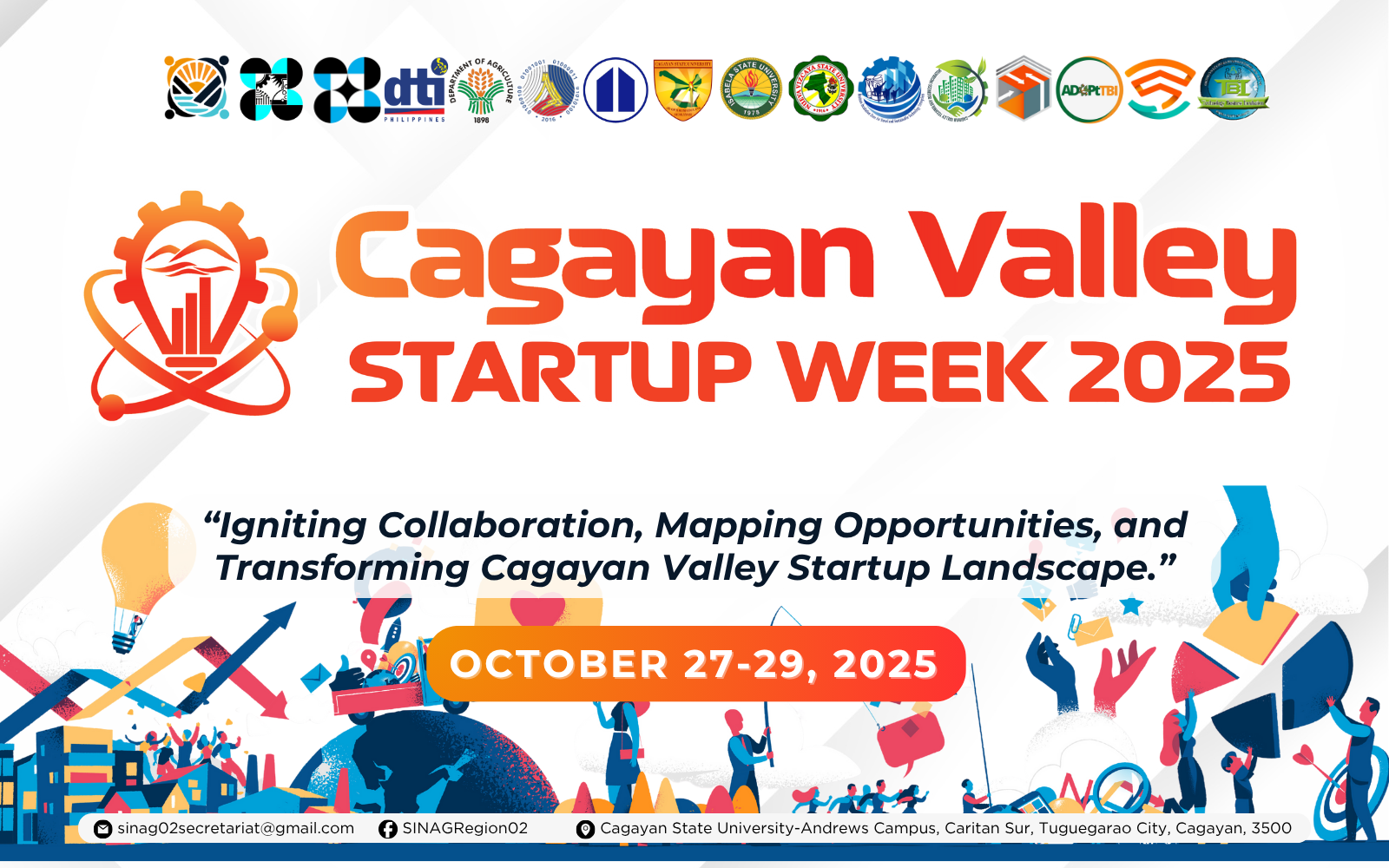 SINAG Cagayan Valley Launches the 2025 Cagayan Valley Startup Week (CVSW)